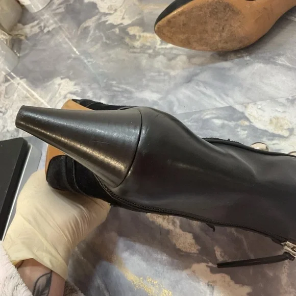 Isabel Marant Leather & Ankle Boots Size 37 - Picture 6 of 16